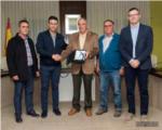 Almussafes rendix homenatge al subcampió del món de Compak Sporting Rafa García