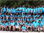 Alumnes de les quatre escoles d'Alginet participen un any més a la Matinal de Jocs Cooperatius