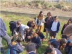 Alumnes del Col·legi l'Encarnació de Sueca reforesten diverses zones de la ciutat