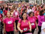 Alzira se viste de rosa contra el cáncer