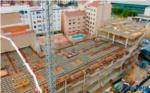  Avanzan las obras de las 23 viviendas y del centro para la tercera edad que Blauverd está construyendo en Castellón