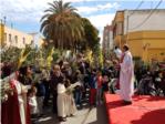 Benifai celebr con una alta participacin la procesin del Domingo de Ramos