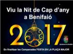 Benifai organitza una fiesta con msica en la Plaza Mayor para celebrar la Nochevieja