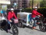 Bicicletas con cajetines recogerán residuos electrónicos en Cullera este viernes