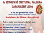 Carcaixent celebra la primera Exposici Cultural Fallera este prxim cap de setmana