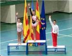 Carla Vega, del club Gimnstica Rtmica Ciutat de Carlet, triomfa al provincial a Ontinyent