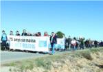 Centenars de persones clamen contra el macroabocador i la planta de residus sanitaris de Guadassuar