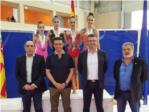 Cinc gimnastes del Club de Gimnstica Rtmica d'Almussafes, subcampiones provincials