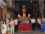 Con la Misa Solemne y la procesin a San Lorenzo Mrtir, finalizan las fiestas de Alberic