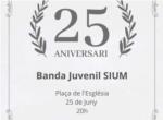 Concert commemoratiu del 25 aniversari de la Banda Juvenil SIUM de Montserrat