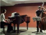Concert de contrabaix i piano al Conservatori Mestre Vert de Carcaixent