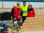 Cruz Roja distribueix 380 kg d'aliments entre famílies en dificultat en Almussafes