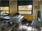 Desallotgen l'institut Rei En Jaume d'Alzira per l'incendi d'una de les seues aules
