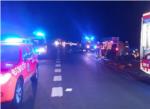 Dos persones han resultat ferides en eixir-se de la via el cotxe en la CV-42 a Algemesí