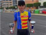 El ciclista Óscar Moscardó ha aconseguit l'or autonòmic a la prova de la Ronda Ciclista al Maestrat