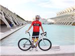 El ciclista de Guadassuar, Mario Bou Ortega, afronta el reto de recorrer 1.000km sin paradas