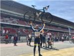 El ciclista de Guadassuar Mario Bou Ortega se alza con la victoria en su categora en el 12hMadform