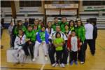 El Club de Taekwondo Garrut Alberic-LAlcdia tercer classificat per equips al Campionat Autonmic