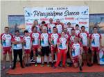 El Club-Escola Piragüisme de Sueca s'ha classificat 2n al campionat autonòmic