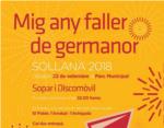 El dissabte, 22 de setembre, la Junta Local Fallera de Sollana celebrar al Parc Municipal el Mig Any Faller