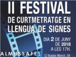 Almussafes acull el II Festival de Curtmetratges en Llengua de Signes