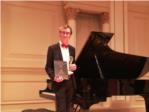 El jove pianista de Sueca Ferran López-Carrasquer debuta al Carnegie Hall de Nova York