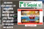 En l'àrea de servei El Sequial a Sueca pot guanyar una Smart TV per repostar més de 30 euros