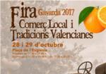 Gavarda acull la 'Fira del Comerç Local i Tradicions Valencianes'