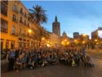 Gran èxit aconseguit en la cinquena romeria nocturna des de Sueca a València