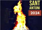 Guadassuar celebra la festivitat de Sant Antoni amb l’encesa de la foguera per part de Julia Osca Pons