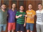 Guadassuar ha signat un conveni de col·laboració amb l'agrupació musical Púrpura Pansa