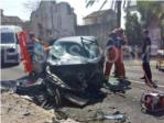 Impactantes fotografías y video del accidente de ayer en la carretera que une Carcaixent con Alzira