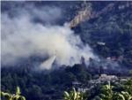 Incendi forestal a Alzira, a la partida Xavegó