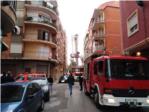 Incendio sin consecuencias graves en una vivienda de Alzira