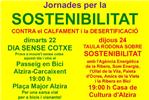 Jornades per a sostenibilitat a La Ribera