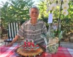 La centenària de Benifaió Josefina Muñoz Muñoz compleix 104 anys