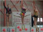 La gimnasta d'Almussafes Andrea Orejudo, primera en el III Trofeu Ciutat de Carlet en modalitat cinta