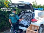 La Guardia Civil de Carcaixent detiene en Manuel a un hombre por robos con fuerza y hurtos de papel de aluminio