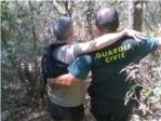 La Guardia Civil rescata a un senderista accidentado en el Barranco de Borja de Favara