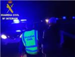 La Guàrdia Civil deté a un home de 80 anys conduint de forma perillosa a Alberic en l'A-7