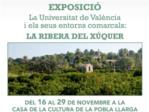 La Pobla Llarga albergarà l’exposició 'La Ribera del Xúquer'