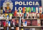 La Policia de Cullera confisca aliments gurmet robats que es venien en ple carrer
