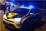 La Policia Local deté dos persones a Alzira per robatori amb força a l’interior de 10 cotxes