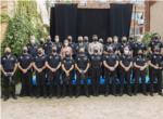 La Policia Local es vist de gala per a celebrar la Festa del seu patró a Almussafes