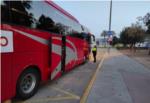 La Policia Local inspecciona els vehicles de transport escolar a Almussafes