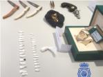 La Policía Nacional desarticula un grupo criminal dedicado a la distribución de cocaína y marihuana en Alzira
