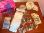 La Policia Nacional deté a Algemesí a cinc persones per vendre droga amb el mètode 