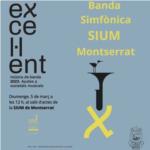 La SIUM oferirà a Montserrat diumenge el Concert de Música de Falles 