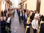 La tradicional procesión de Domingo de Ramos da la bienvenida a la Semana Santa de Alzira
