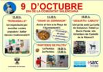 La Vall del Xúquer s'ompli d'actes per a commemorar el 9 d’Octubre